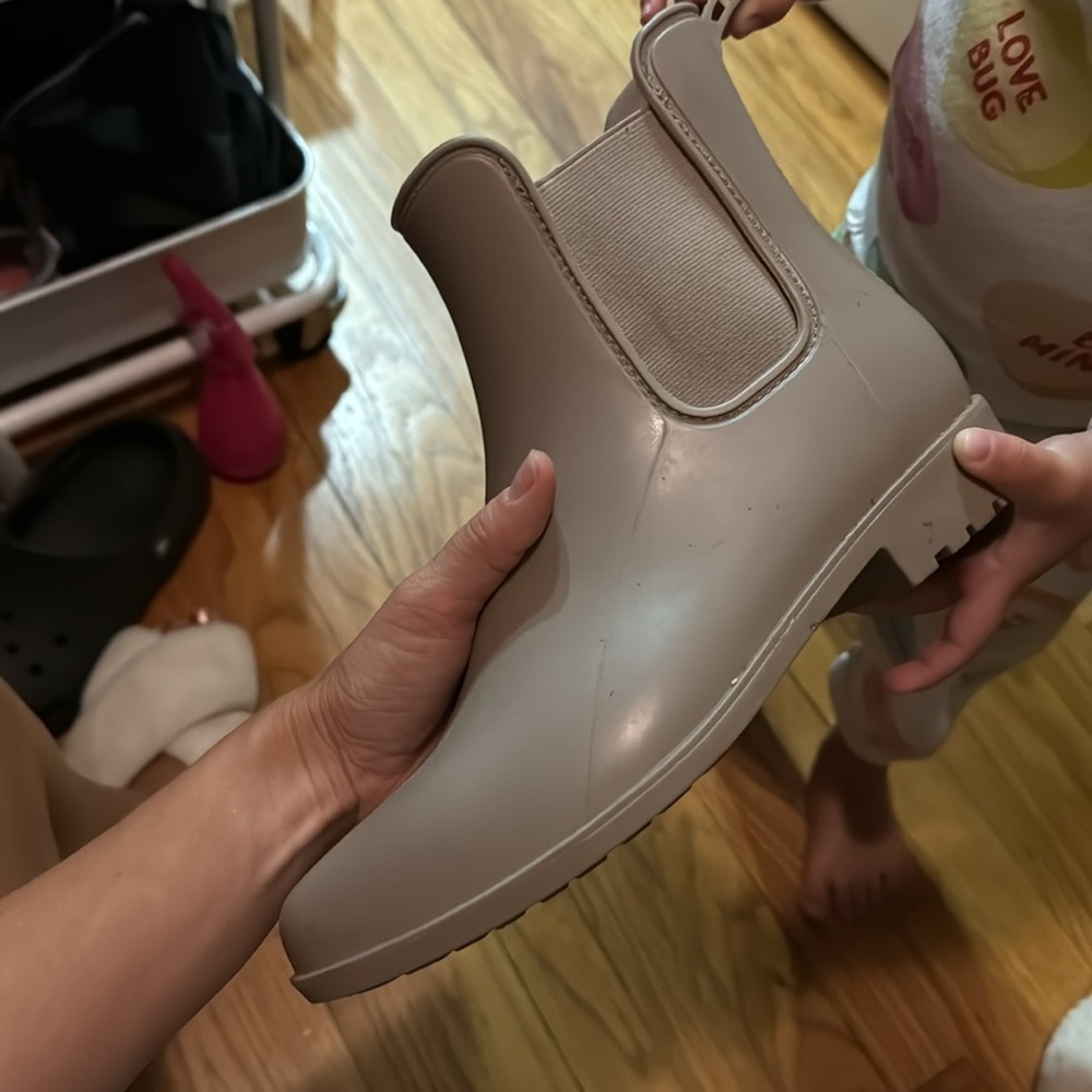 Nude Chelsea boots - Picture 4 of 7